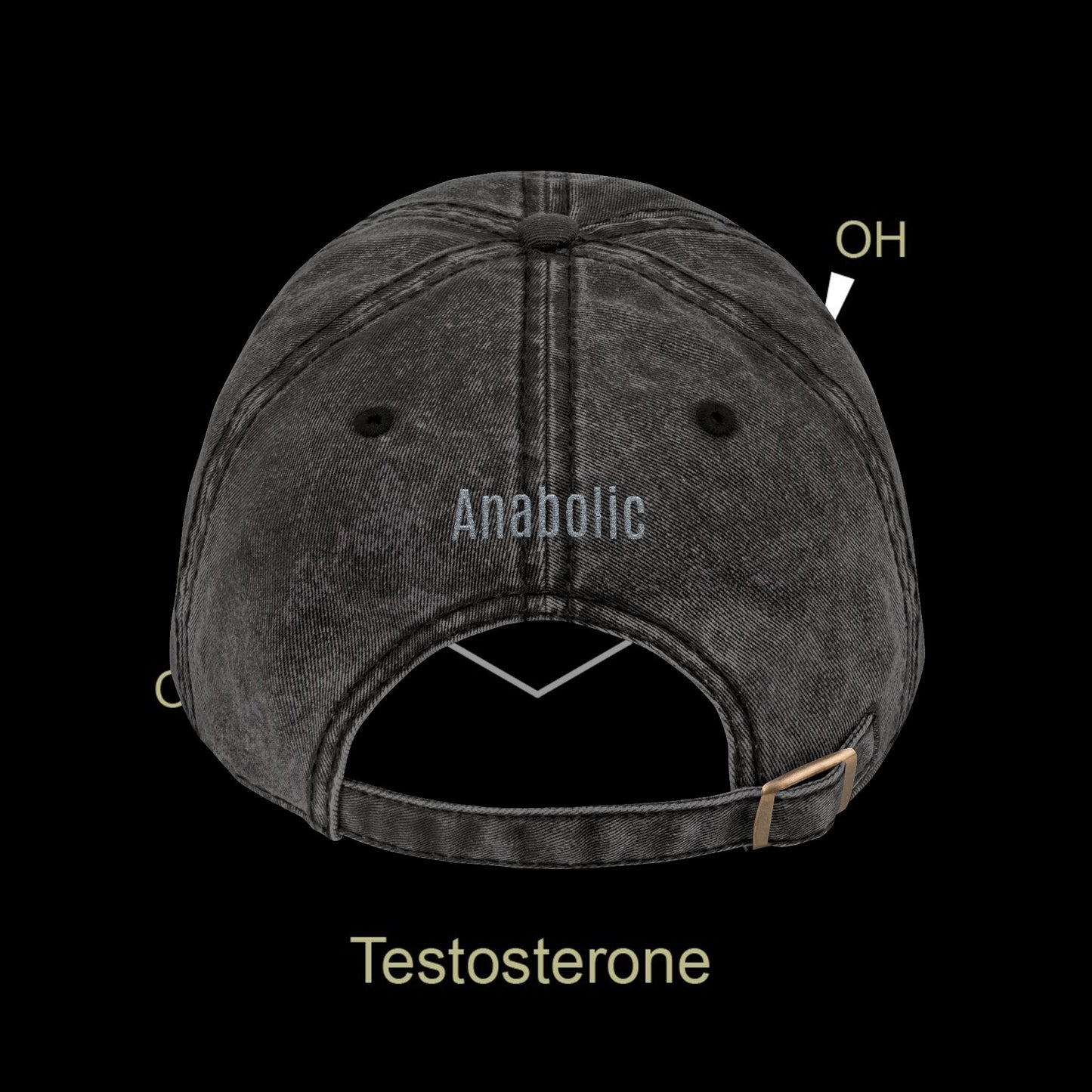 Testosterone Cap Embroidered