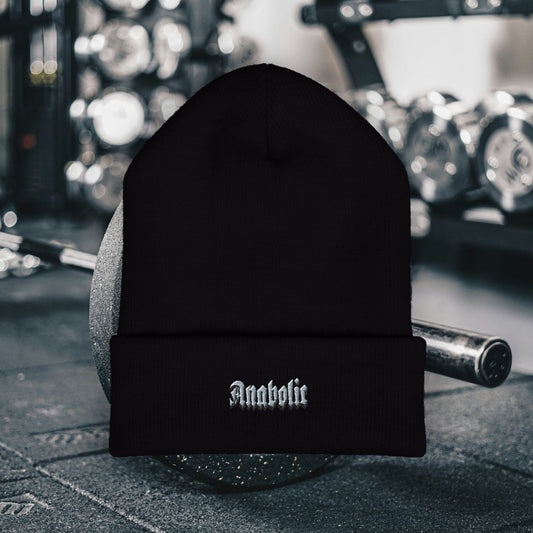 Anabolic Embroidered Beanie