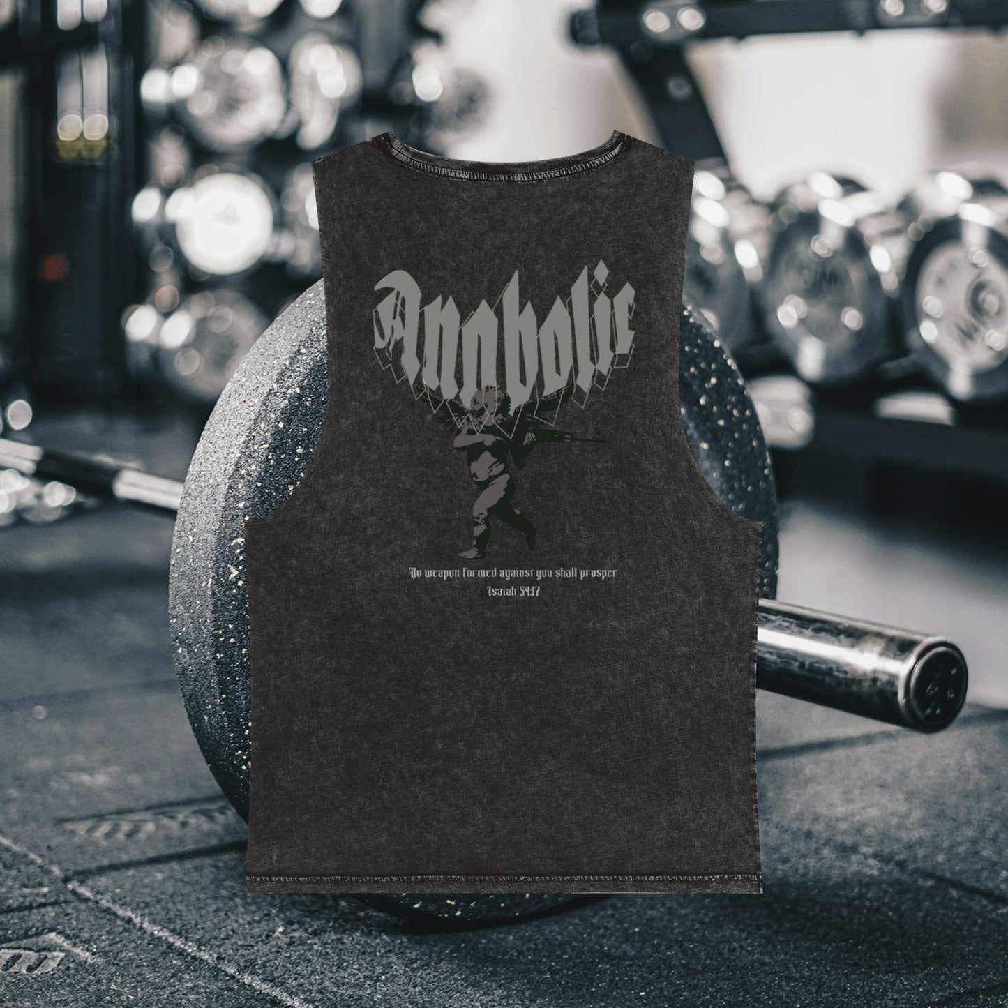 Isaiah Oversized Acid Washed Tank