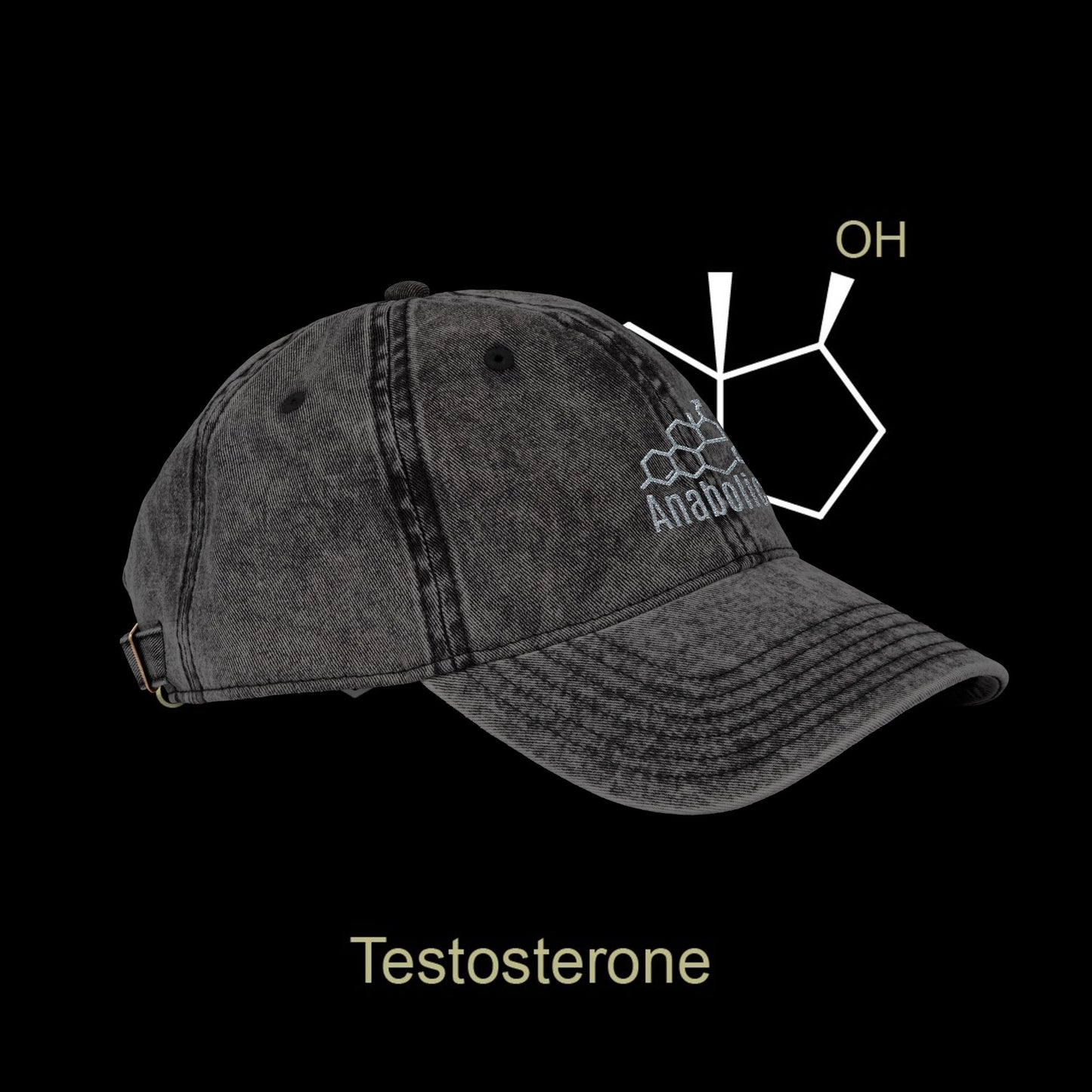 Testosterone Cap Embroidered